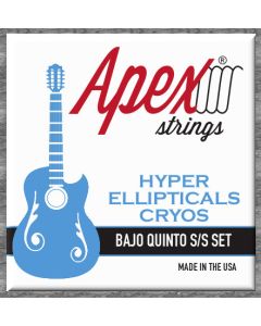 Apex Strings Bajo Quinto Stainless Steel "Hyper Elliptical Cryos" Set