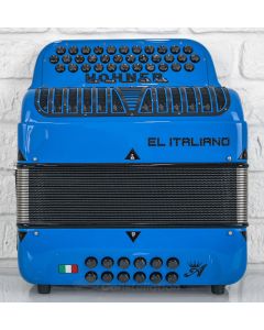 Hohner Anacleto El Italiano - 5 Switch - Super Compact Accordion - Blue