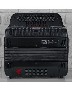 Hohner Anacleto BH1 Black Hawk - 5 Switch - Super Compact Accordion