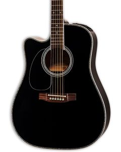 Takamine Legacy Deluxe EF341DX LH Black Gloss - 6 String Acoustic Electric Guitar