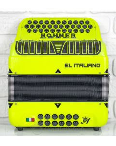 Hohner Anacleto El Italiano - 5 Switch - Super Compact Accordion - Yellow