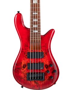 Spector EuroBolt 5 - 5 String Electric Bass Guitar - Inferno Red