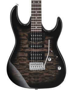 Ibanez GRX70QATKS Transparent Black Sunburst - Electric Guitar