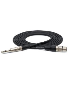 Hosa HXS REAN XLR3F to 1/4" TRS Pro Balanced Interconnect Cable - 3 ft. to 30ft.
