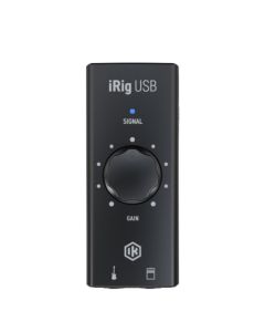 IK Multimedia iRig USB Portable Audio Interface for Guitar and Bass