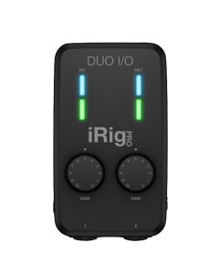 IK Multimedia iRig Pro Duo I/O Mobile 2-Channel Audio MIDI Interface