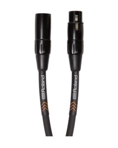 Roland RMC-B25 Black Series Microphone Cable - Straight to Straight - 25ft.