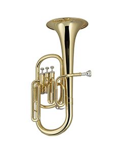 Stagg Eb Alto Horn 3 Valve - Clear Lacquer