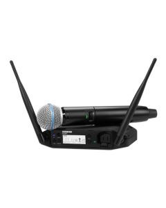 Shure GLXD24+/B58A Digital Wireless System with BETA 58A Handheld Microphone