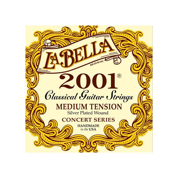 La Bella 2001 Medium Tension Nylon Guitar Strings