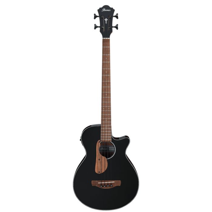 Ibanez AEGB24EBKH - Black High Gloss - 4 String Acoustic Electric Bass Guitar