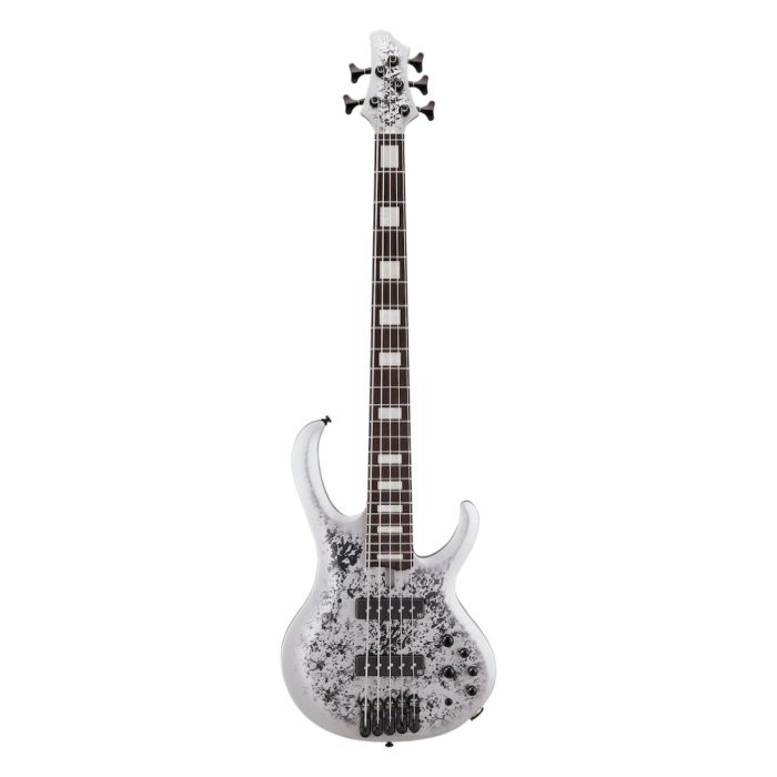 Ibanez BTB25TH5SLM - 5 String Electric Bass Guitar - Silver Blizzard Matte