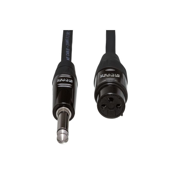 Hosa HMIC-005HZ REAN XLR3F to TS Pro Microphone Cable - 5 ft.