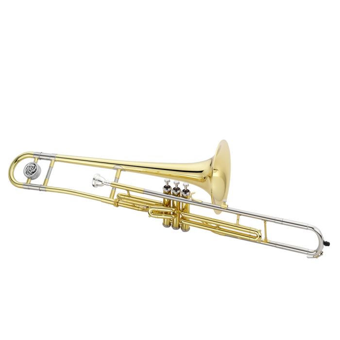 Jupiter JTB720VQ Valve C Trombone - Yellow Brass Bell - Clear Laquer