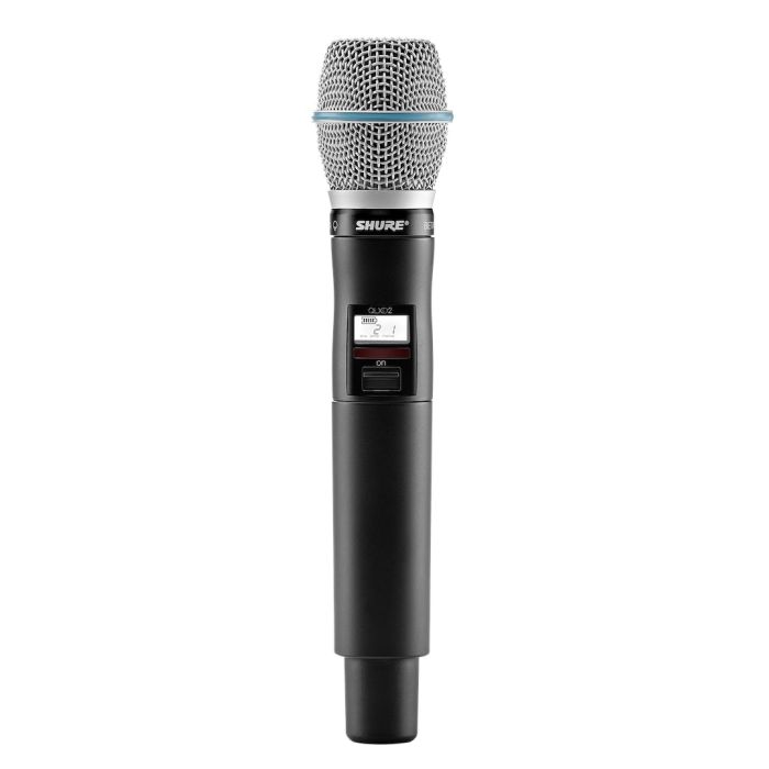 Shure QLXD2/B87A Handheld Transmitter with Beta 87A Capsule