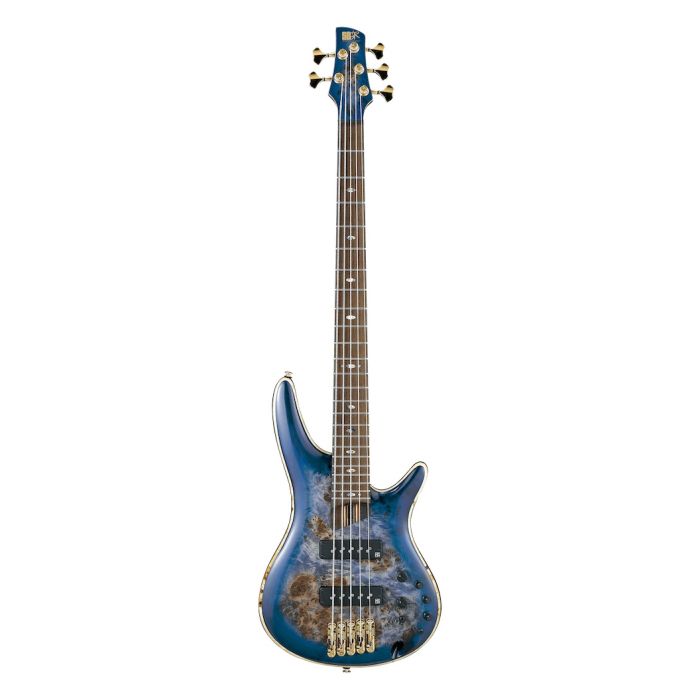 Ibanez SR2605CBB - 5 String Electric Bass Guitar - Cerulean Blue Burst