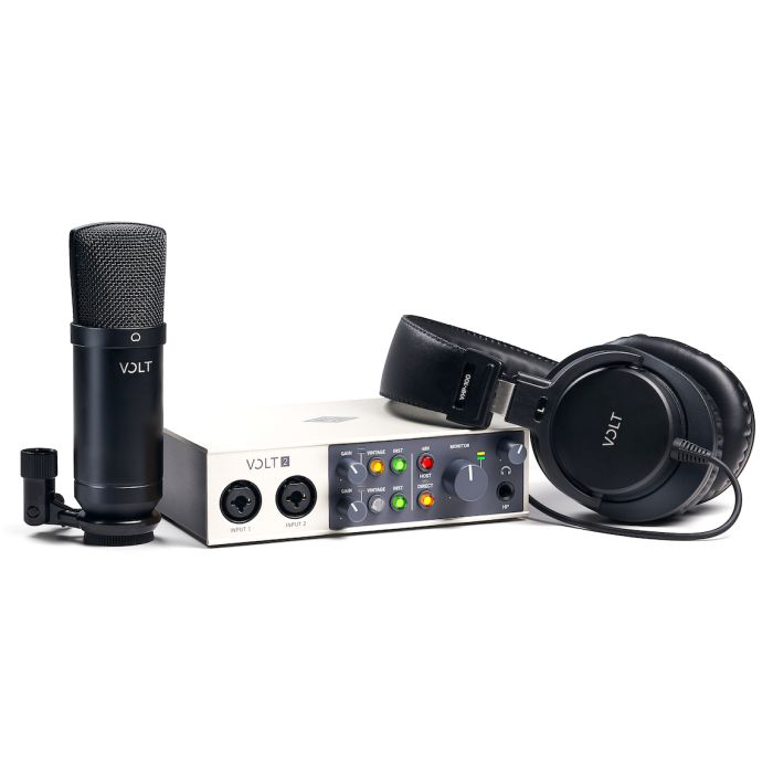 Universal Audio VOLT 2 Studio Pack USB Audio Interface Bundle